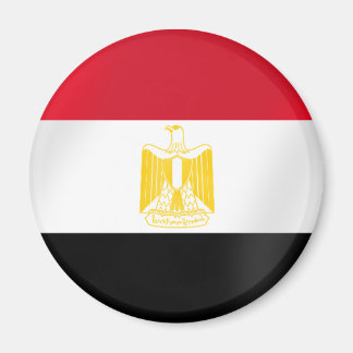 Egyptisk flagga av Egyptener och gåvor Magnet