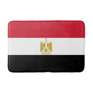 Egyptisk flagga badrumsmatta