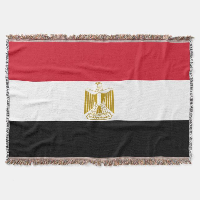 Egyptisk flagga filt (Framsidan)