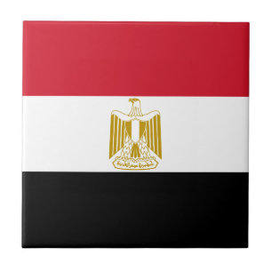 Egyptisk flagga kakelplatta
