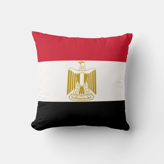 Egyptisk flagga kudde (Framsida)