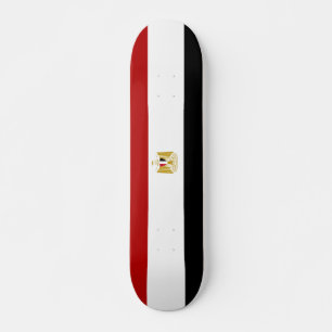 Egyptisk flagga mini skateboard bräda 18,5 cm