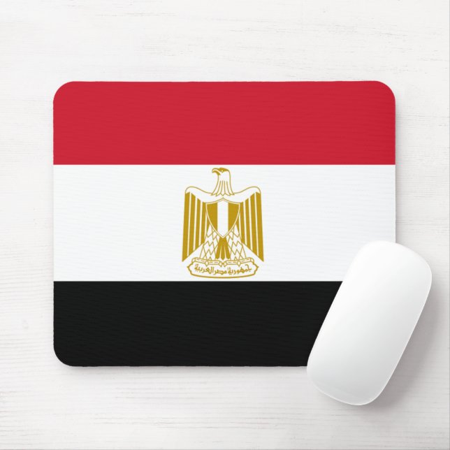 Egyptisk flagga musmatta (Med mus)