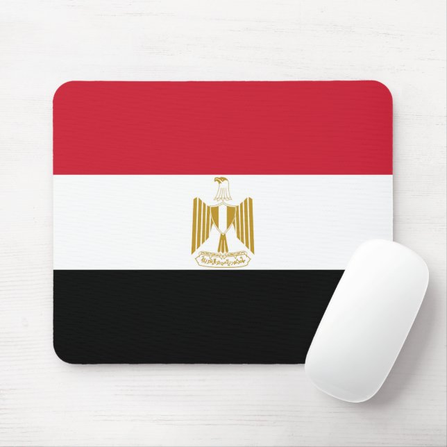Egyptisk flagga musmatta (Med mus)