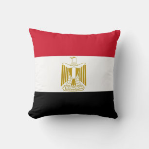 Egyptisk Flagga om amerikansk MoJo Pillow Kudde