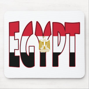 Egyptisk flagga/ord musmatta