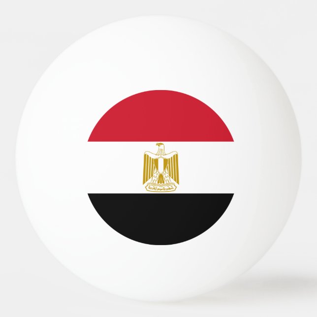 Egyptisk flagga pingisboll (Framsidan)