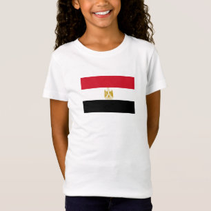 Egyptisk flagga t shirt