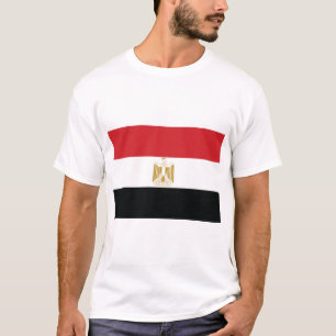 EGYPTISK FLAGGA TEE SHIRT