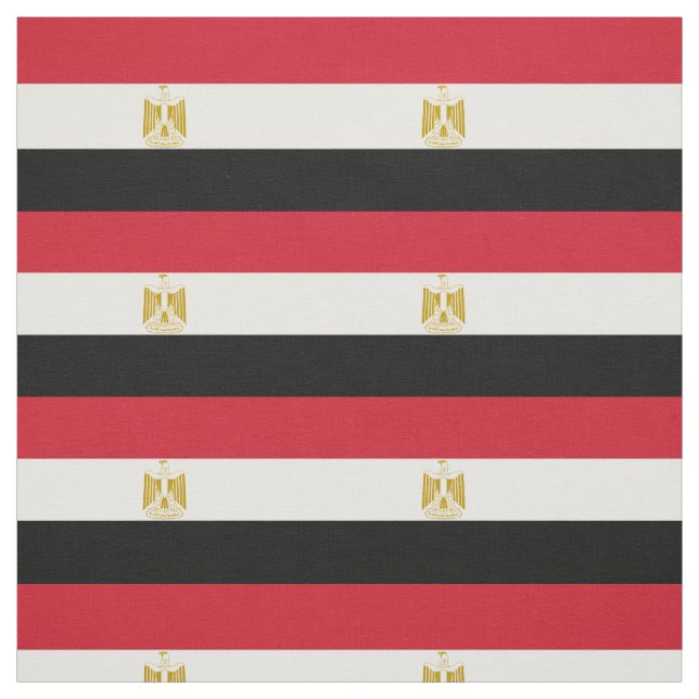 Egyptisk flagga tyg (Provkarta)