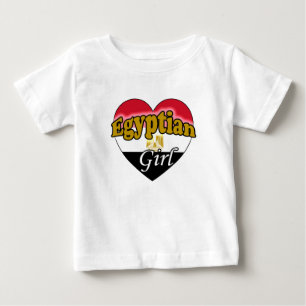 Egyptisk flicka tee shirt