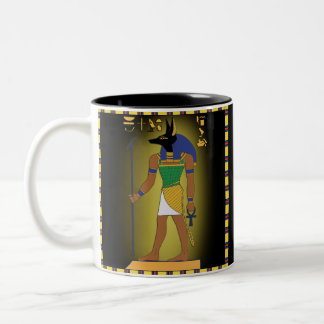 Egyptisk gud Anubis Coffee Mugg