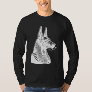 Egyptisk gud Anubis Öga av Horus Kemet Egy T Shirt