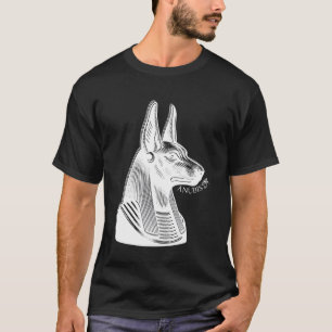Egyptisk gud Anubis Öga av Horus Kemet Egy T Shirt
