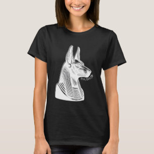 Egyptisk gud Anubis Öga av Horus Kemet Egy T Shirt