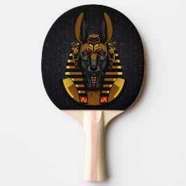 Egyptisk gud Anubis Ping Pong Paddle Pingisracket