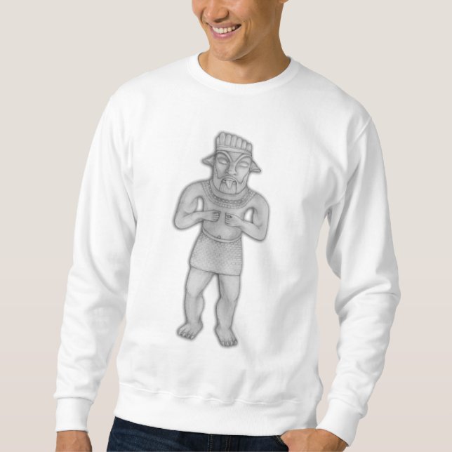 Egyptisk gud Bes Lång Ärmad Tröja (Framsida)