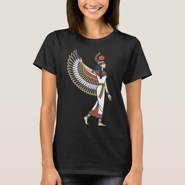 Egyptisk gud ISIS T Shirt (Framsida)