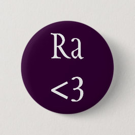 Egyptisk Gud - Ra kärleksmärke Knapp