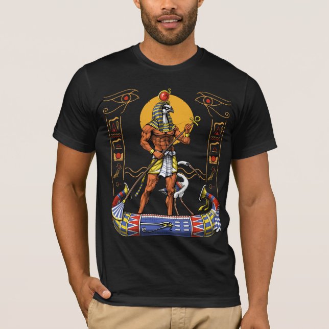 Egyptisk gud Ra T Shirt (Framsida)