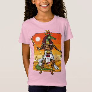 Egyptisk gud Sobek T Shirt