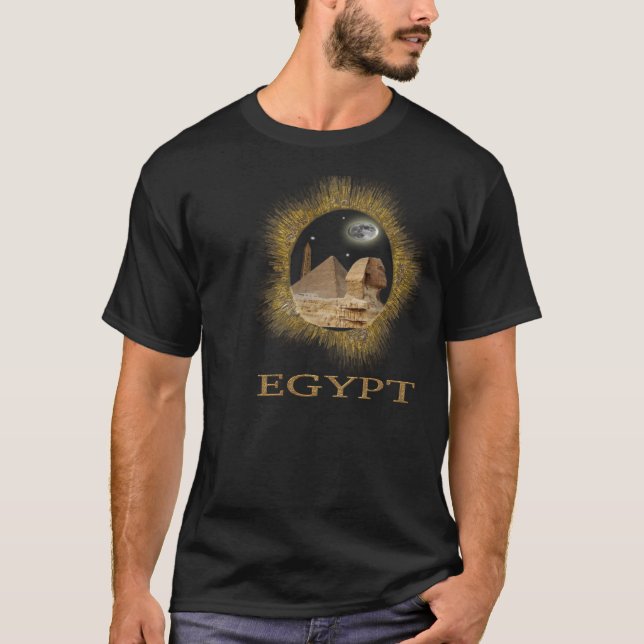egyptisk gud thorus t-shirt (Framsida)