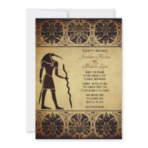 Egyptisk gud Thoth Golden Bröllop