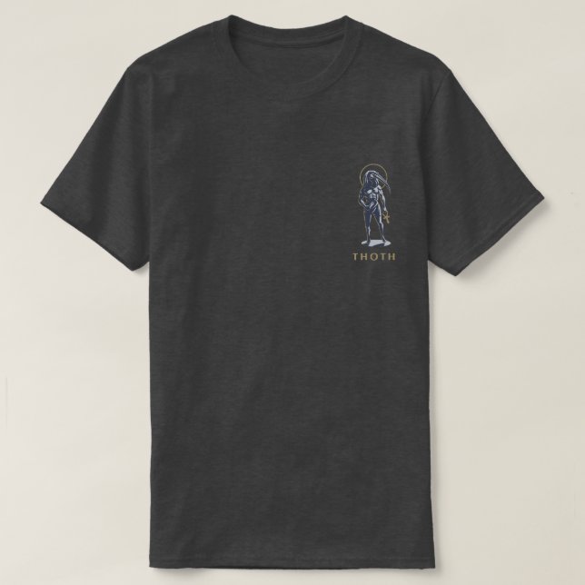 Egyptisk gud Thoth T-Shirt (Design framsida)