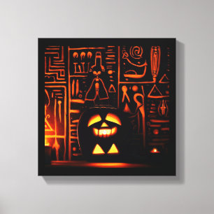 Egyptisk Halloween 6 Canvastryck