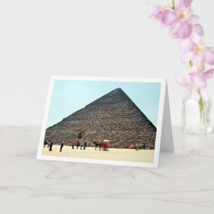 Egyptisk hästkonst vid Pyramids i Giza Kort