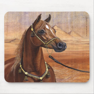 Egyptisk hästmousepad för Princess Arab Musmatta