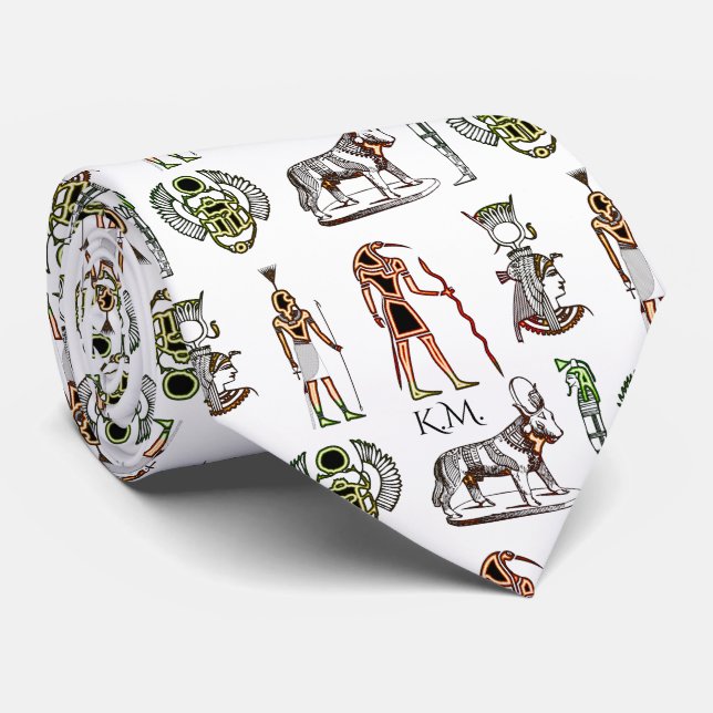 Egyptisk hieroglyf slips unik gåva monogram (Rullad)