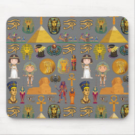 Egyptisk hieroglyfisk - Mönster Pharaoh Musmatta