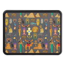 Egyptisk hieroglyfisk symbol Mönster pharaoh Dragkroksskydd