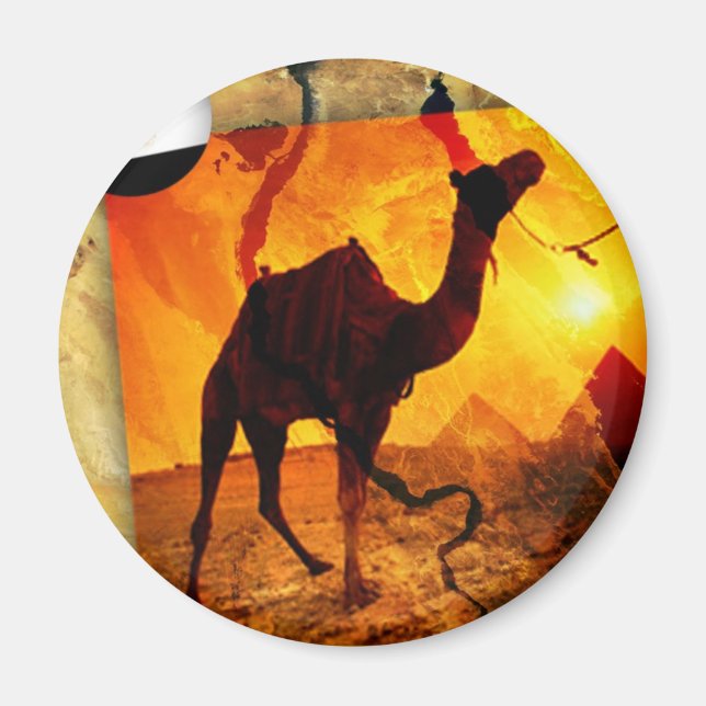 Egyptisk kamel magnet (Framsidan)