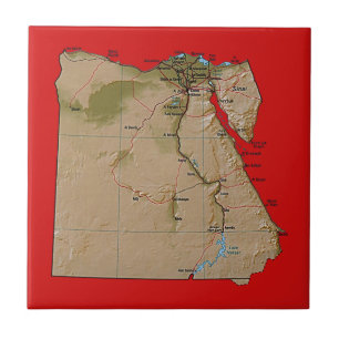 Egyptisk kartplatta kakelplatta