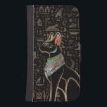 Egyptisk katt - Bastet Galaxy S4 Plånbok<br><div class="desc">Egyptisk katt - Bastet</div>