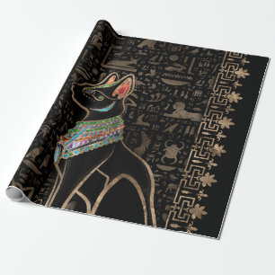 Egyptisk katt - Bastet Presentpapper