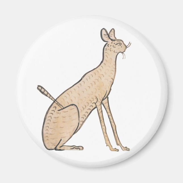Egyptisk katt magnet (Framsidan)