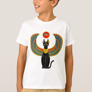 Egyptisk katt t-shirt