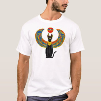 Egyptisk katt tee shirt