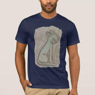 Egyptisk katt tee shirt