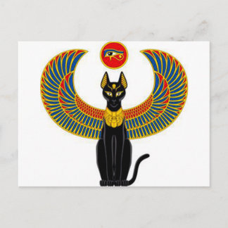 Egyptisk katt vykort