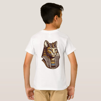 Egyptisk kattbarnt-shirt – faraonisk kattkonst t shirt