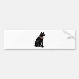 Egyptisk kattgudinna Bastet Bildekal