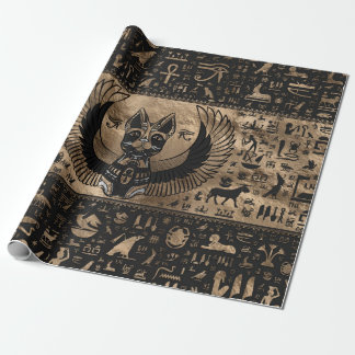 Egyptisk kattgudinna Bastet Presentpapper