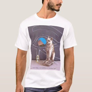 Egyptisk kattgudinna tee shirt