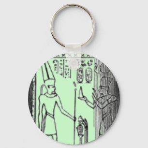 Egyptisk kolumn nyckelring