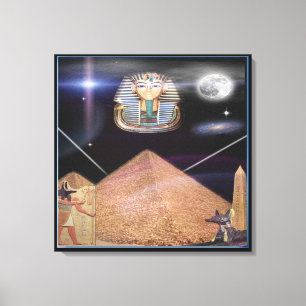 Egyptisk konsthandduk canvastryck