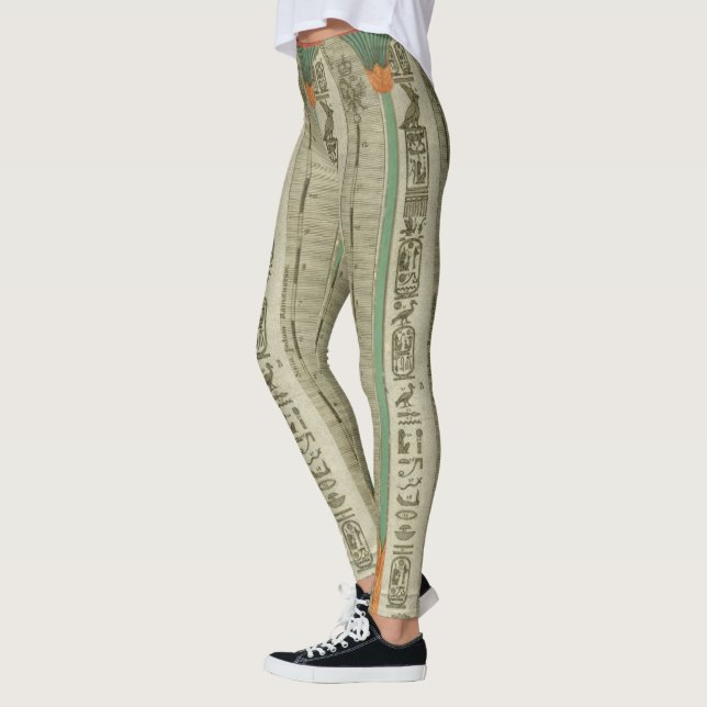 Egyptisk konsttryckdamasker leggings (Vänster)